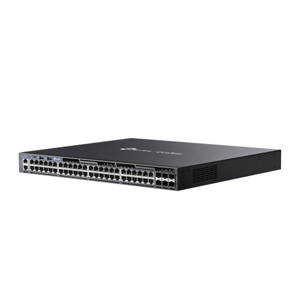 TP-Link Omada SG6654X dispositivo de redes Gestionado L3 Gigabit Ethernet (10/100/1000) 1U Negro - Imagen 2