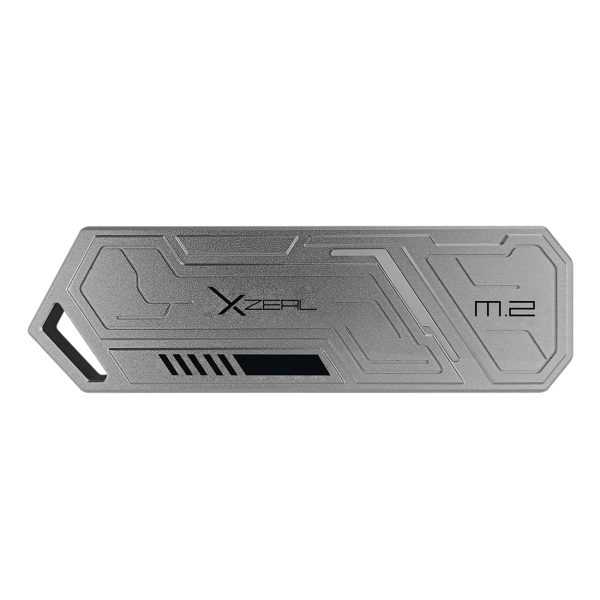 XZEAL XZENNV1G caja para disco duro externo Carcasa para SSD Plata M.2 - Imagen 3
