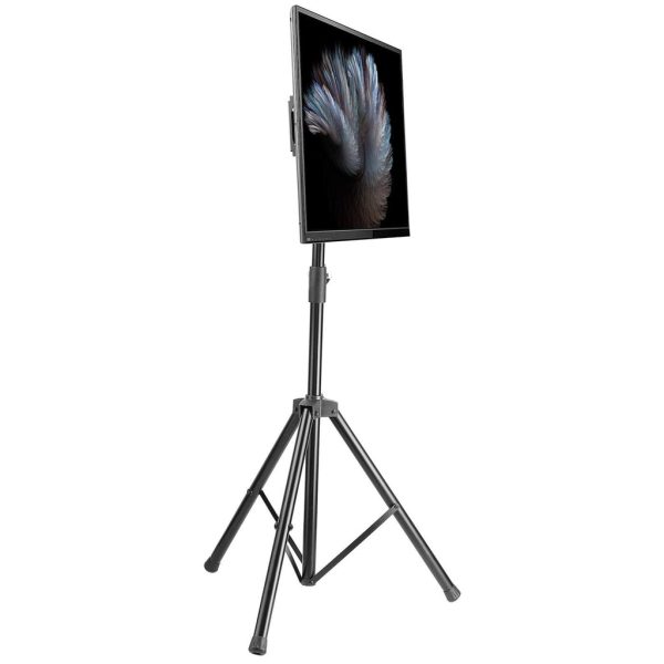 Manhattan Soporte para TV, de piso con trípode, pantallas planas de 37" a 70" de máximo 35 kg - Imagen 2