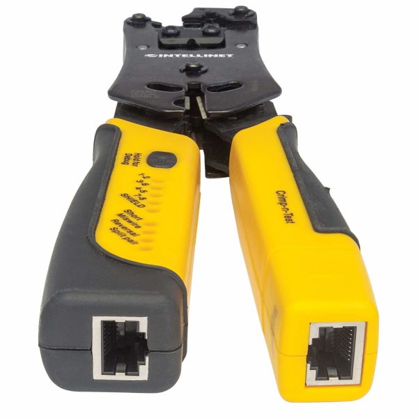 Intellinet Pinza Crimpeadora Universal de Plugs Modulares y Probador de Cables - Imagen 3