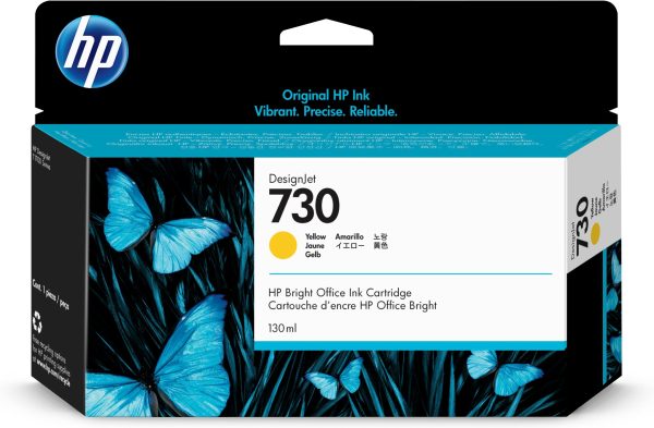 HP Cartucho de tinta DesignJet 730 amarillo de 130 ml - Imagen 4