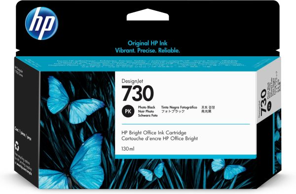 HP Cartucho de tinta DesignJet 730 negro fotográfico de 130 ml - Imagen 4