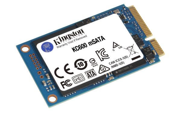 Kingston Technology KC600 512 GB mSATA Serial ATA III 3D TLC - Imagen 3