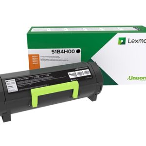 Lexmark 51B4H00 cartucho de tóner 1 pieza(s) Original Negro