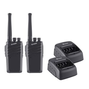 Steren RAD-010 radio de dos vías 16 canales 400 - 470 MHz Negro