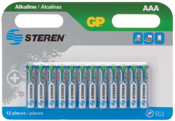 Steren BAT-AAA12 pila de uso doméstico Batería de un solo uso AAA Alcalino - Imagen 2