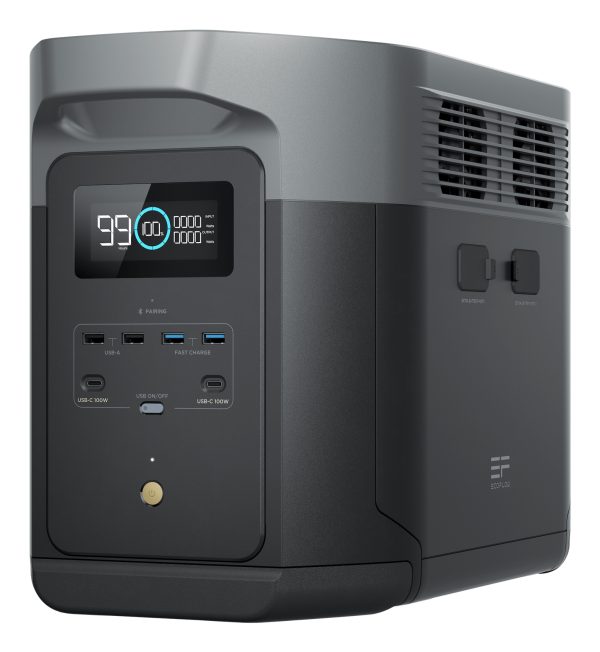 EcoFlow DELTA 2 Max estación de carga portátil Fosfato de hierro-litio (LiFePo4) 2400 W 23 kg - Imagen 2