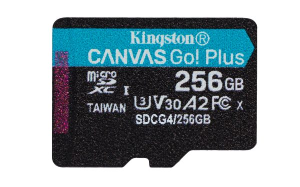 Kingston Technology Canvas Go! Plus 256 GB MicroSD UHS-I Clase 10 - Imagen 2
