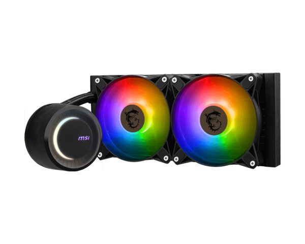 MSI MAG CORELIQUID E240 sistema de refrigeración de computadora Placa base, Procesador Kit de enfriamiento líquido 12 cm Negro - Imagen 3