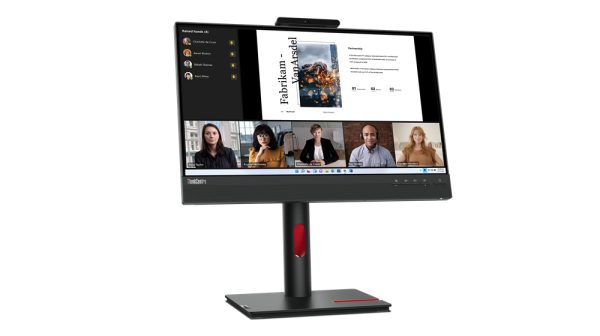 Lenovo ThinkCentre Tiny-In-One 22 LED display 54.6 cm (21.5") 1920 x 1080 Pixeles Full HD Negro - Imagen 2