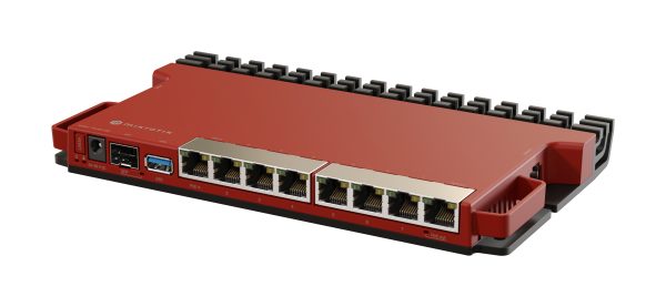 Mikrotik L009UiGS-RM enrutador 2.5 Gigabit Ethernet, Gigabit Ethernet Rojo - Imagen 3