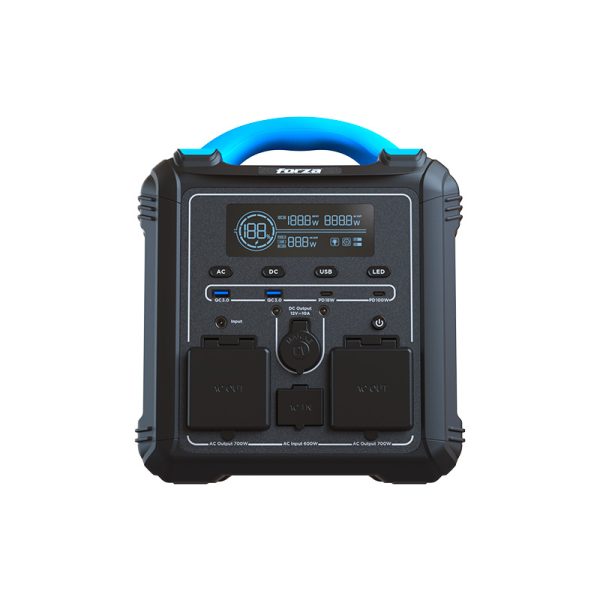 Forza FPP-T700 estación de carga portátil 9 Lithium Manganese Iron Phosphate (LMFP) 551.25 mAh 700 W 7.5 kg - Imagen 4