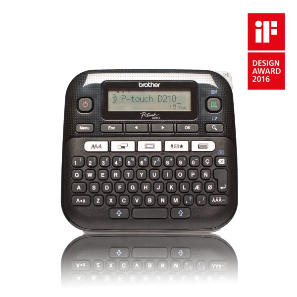 Brother PT-D210 impresora de etiquetas Transferencia térmica 180 x 180 DPI 20 mm/s QWERTY - Imagen 3