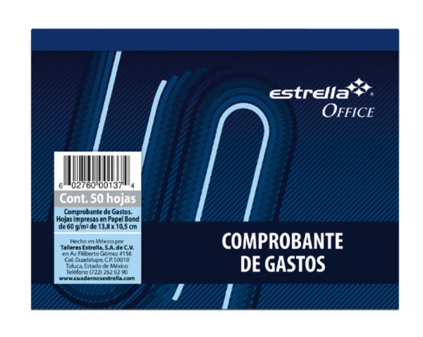Estrella 0137 formato o libro contable 50 páginas