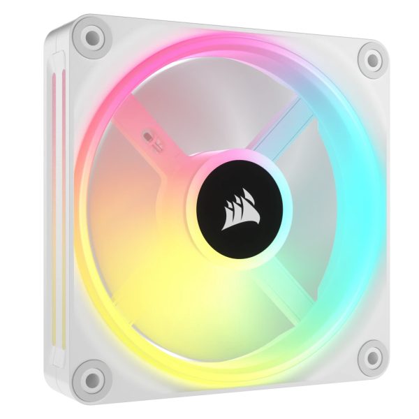 Corsair CO-9051006-WW sistema de refrigeración de computadora Gabinete de la computadora Ventilador 12 cm Blanco 3 pieza(s)