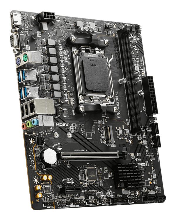 MSI PRO A620M-E placa base AMD A620 Zócalo AM5 micro ATX - Imagen 4