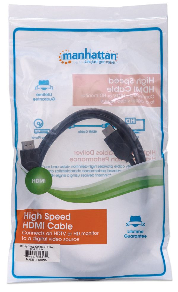 Manhattan Cable HDMI de Alta Velocidad - Imagen 4