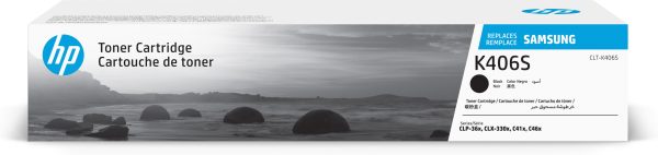 Samsung Cartucho de tinta original HP CLT-K406S, negro - Imagen 2