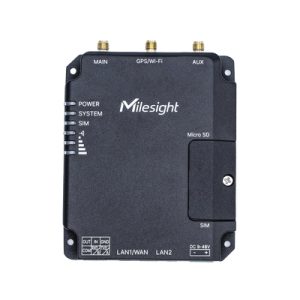 Milesight UR32-L04AF-W-485 router inalámbrico Ethernet rápido Banda única (2,4 GHz) 4G Negro