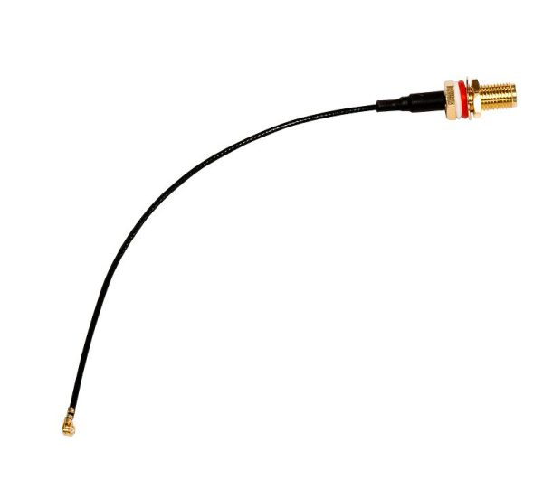Mikrotik ACSMAUFL cable coaxial SMA Negro - Imagen 2