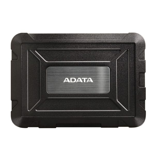 ADATA ED600 Cubierta de disco duro/SSD Negro 2.5"
