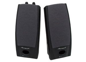 Acteck AX-2500 De 2 vías Negro Alámbrico 0.5 W