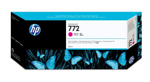HP Cartucho de tinta DesignJet 772 magenta de 300 ml - Imagen 4
