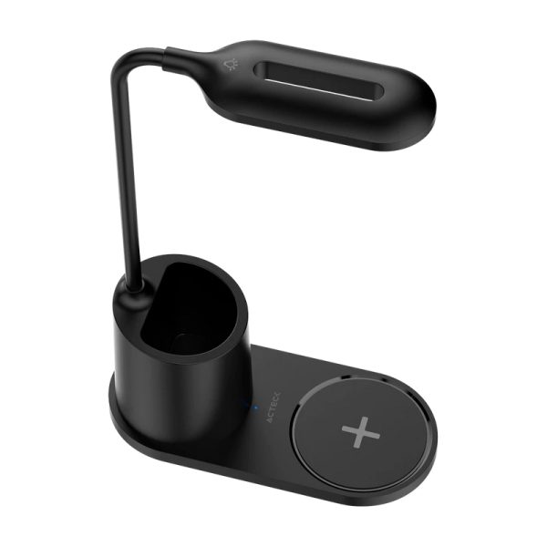 Acteck Energon Lumimate CI711 Smartphone Negro USB Cargador inalámbrico Interior - Imagen 4