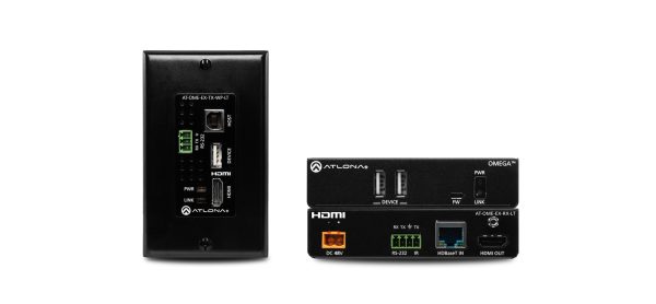 Atlona AT-OME-EX-WP-KIT-LT extensor de audio/video Transmisor y transceptor AV Negro, Blanco - Imagen 2