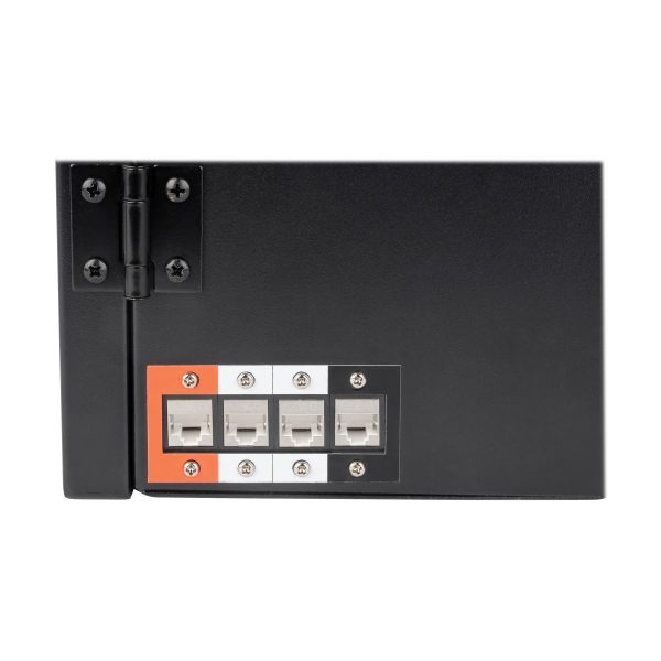 Tripp Lite SRWF6UMOD Gabinete para Cableado Estructurado Smartrack de 3U de Bajo Perfil, de Profundidad de Switch para Instalación Vertical en Pared, Soportes De Equipo Ajustables - Imagen 4