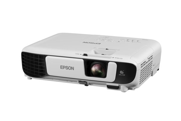 Epson PowerLite W52+ video proyector Proyector de alcance estándar 4000 lúmenes ANSI 3LCD WXGA (1280x800) Negro, Blanco
