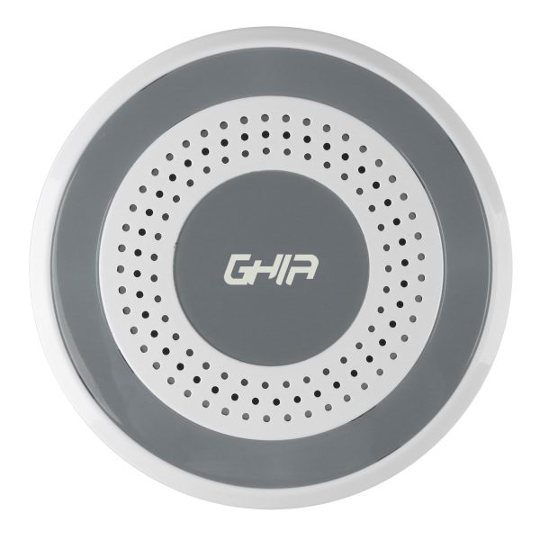 Ghia AL-18 Sirena inalámbrica Gris, Blanco