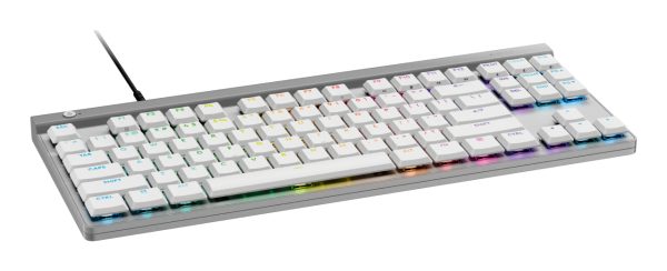 Logitech G G515 teclado Juego USB QWERTY Inglés Blanco - Imagen 2