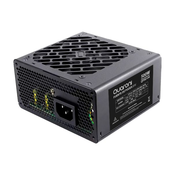Quaroni QPSU-04 unidad de fuente de alimentación 500 W Negro - Imagen 2