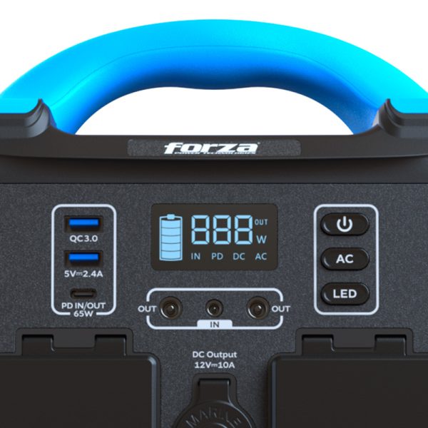 Forza Power Technologies FPP-T300 estación de carga portátil 8 Fosfato de hierro-litio (LiFePo4) 2100 mAh 300 W 4 kg - Imagen 4