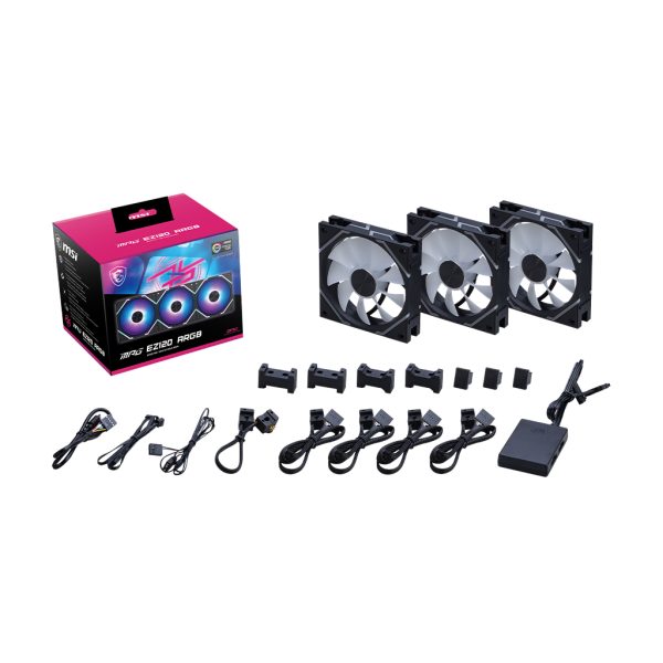 MSI MPG EZ120 ARGB Placa base, Procesador Kit de enfriamiento líquido 12 cm Negro - Imagen 4