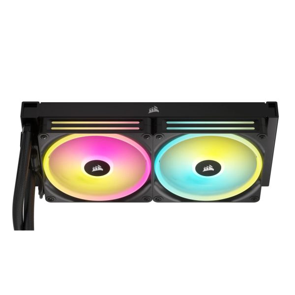 Corsair H115I Procesador Kit de enfriamiento líquido 14 cm Negro - Imagen 3