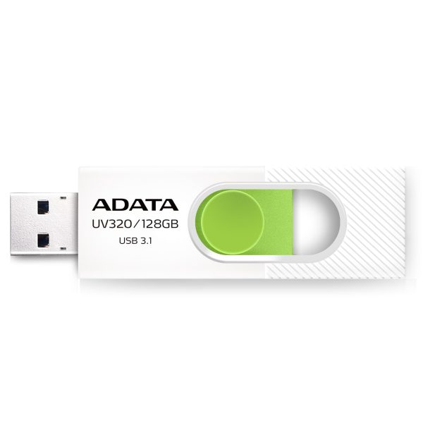 ADATA UV320 unidad flash USB 128 GB USB tipo A 3.2 Gen 1 (3.1 Gen 1) Verde, Blanco - Imagen 2