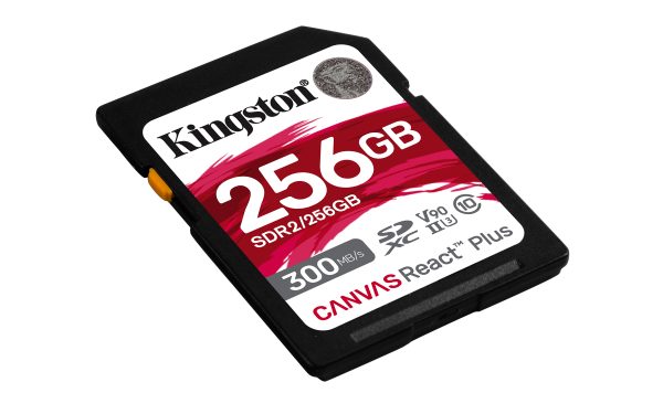 Kingston Technology Canvas React Plus 256 GB SD UHS-II Clase 10 - Imagen 2