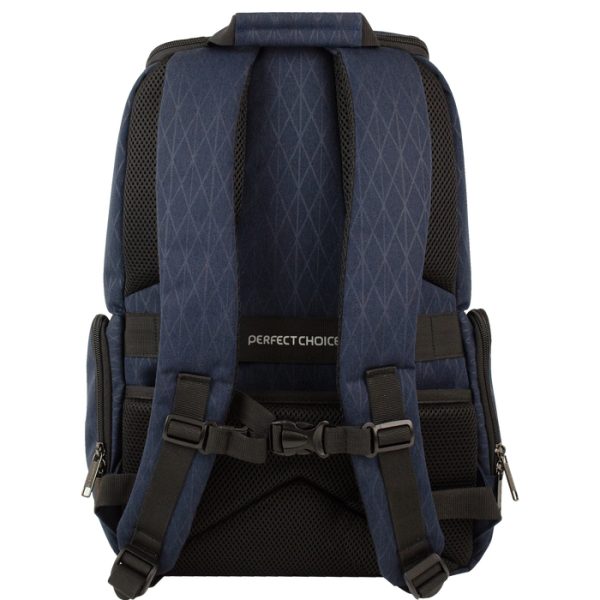 Perfect Choice PC-084242 maletín para laptop 43.2 cm (17") Mochila Azul - Imagen 4