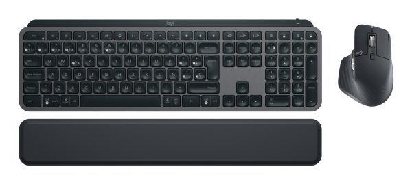 Logitech MX Keys combo for Business Gen 2 teclado Ratón incluido Oficina RF inalámbrico + bluetooth QWERTY Español Grafito