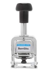 Barrilito F70 sello comercial Sello numérico