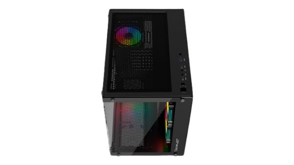 Ocelot Gaming A-CUBE 1 gabinete de computadora Negro - Imagen 4