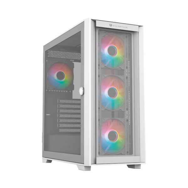 Balam Rush Carbono Twin Mate 7000 Midi Tower Blanco - Imagen 2