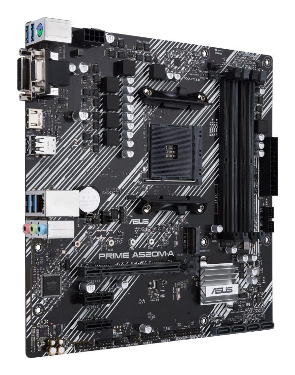 ASUS PRIME A520M-A II/CSM AMD A520 Zócalo AM4 micro ATX - Imagen 4