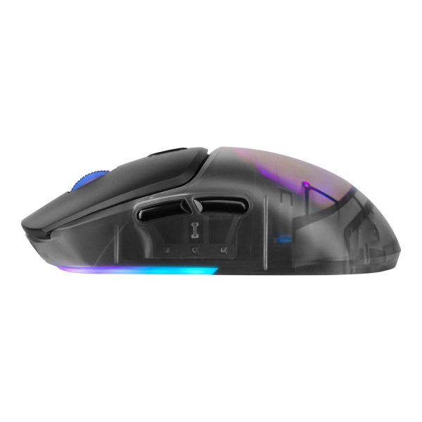 Game Factor MOW700-BK ratón Juego Ambidiestro RF Wireless + Bluetooth + USB Type-A 26000 DPI - Imagen 3