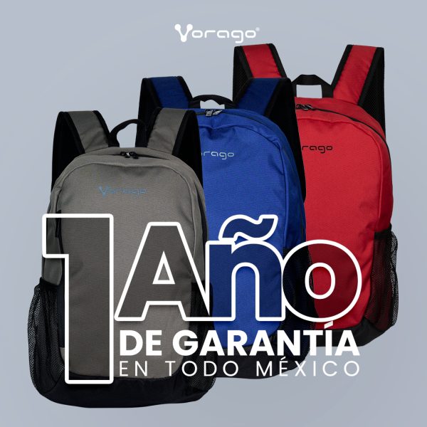 Vorago BP-150-BL maletines para portátil 39,6 cm (15.6") Mochila Azul - Imagen 4