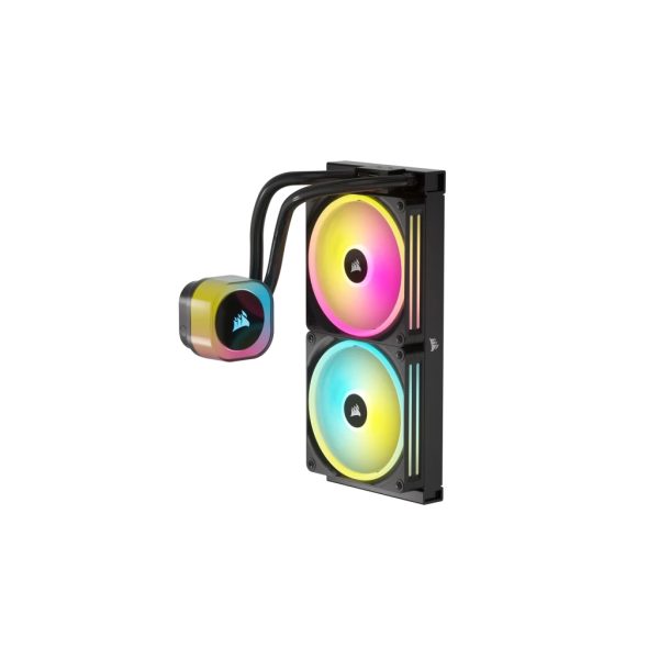 Corsair H115I Procesador Kit de enfriamiento líquido 14 cm Negro - Imagen 4