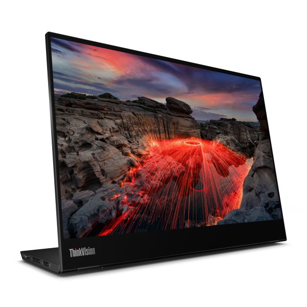 Lenovo ThinkVision M14t monitor de computadora 35.6 cm (14") 2240 x 1400 Pixeles 2.2K LED Pantalla táctil Negro - Imagen 2