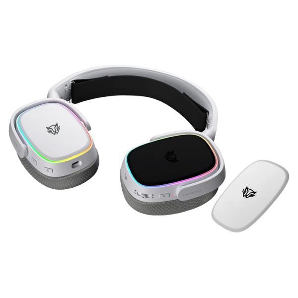 Balam Rush HS999 Auriculares Inalámbrico y alámbrico Diadema Juego Bluetooth Blanco - Imagen 4